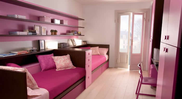 Pink Color Living Room (5)