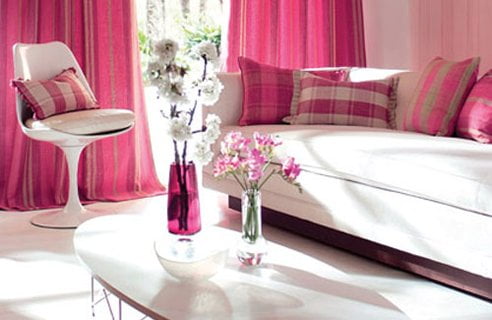 Pink Color Living Room (3)