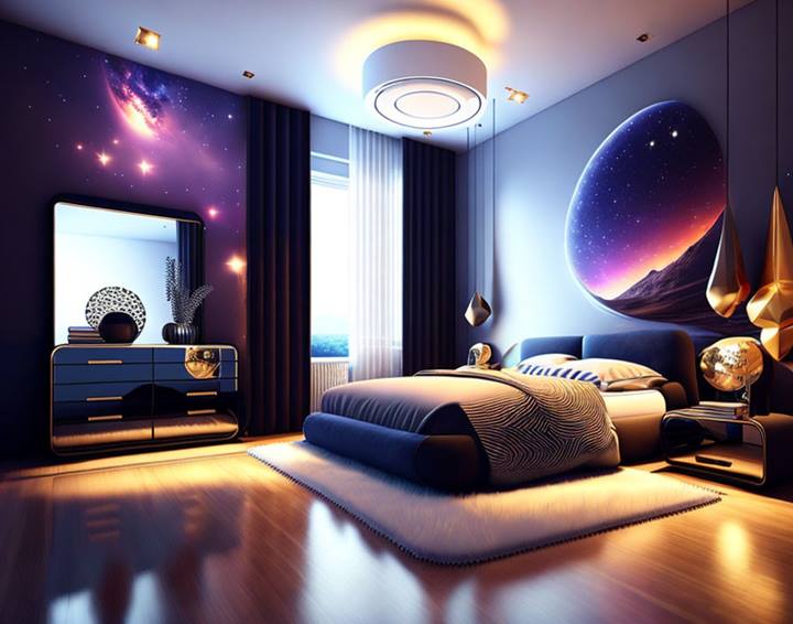 2025 spacious bedroom decoration