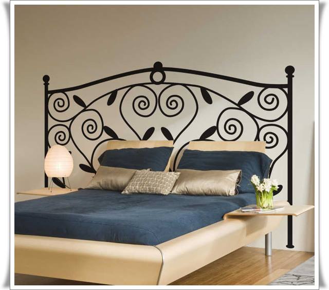 Wrought Iron Bed Headboard