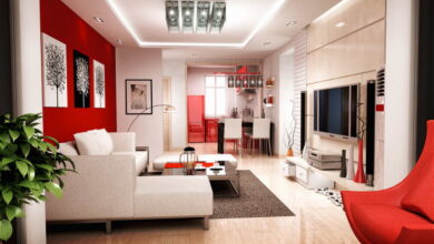 Fashion Red Sitting Groups: Add Energy to Your Home