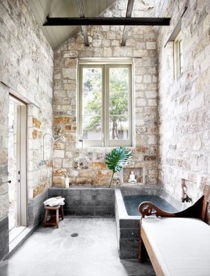 bathroom-decoration-models-stone-and-antique-wood-used-bathroom-sink-and-furniture-selections-2