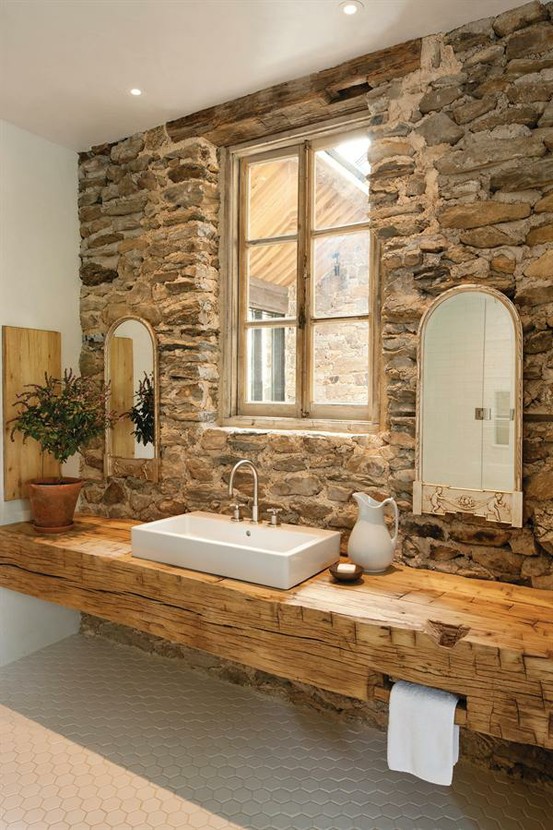 bathroom-decoration-models-stone-and-antique-wood-used-bathroom-sink-and-furniture-selections-10