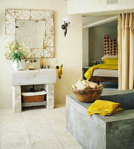 bathroom-decoration-models-stone-and-antique-wood-used-bathroom-sink-and-furniture-selections-9