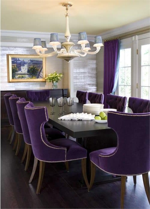 Trendy Colors for Modern Dining Room