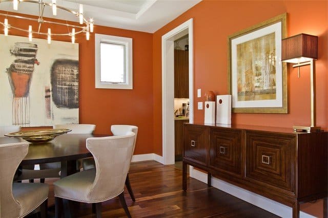 Trendy Colors for Modern Dining Room