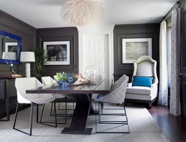 Trendy Colors for Modern Dining Room