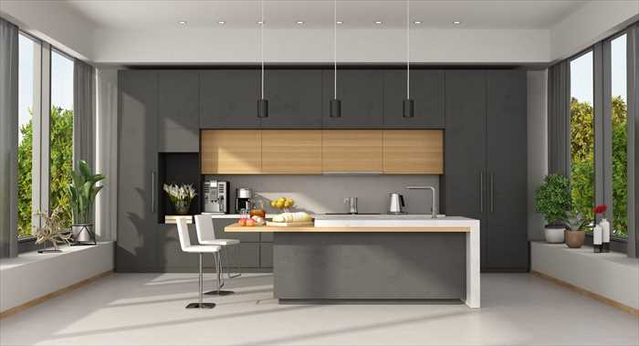 grey kitchens 2025