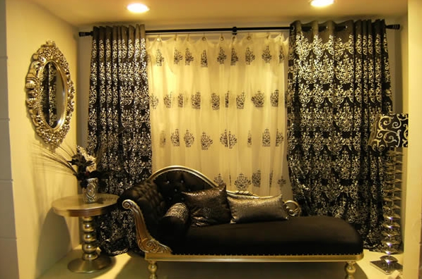 fantasy curtain living room Living room curtain models 2012 Fashion