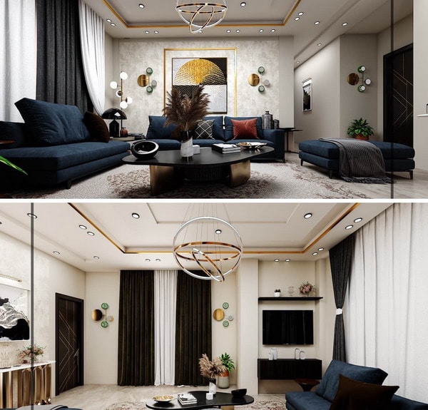 Luxury Ceiling Design 2025 - Interesting solutions for apartments and private houses