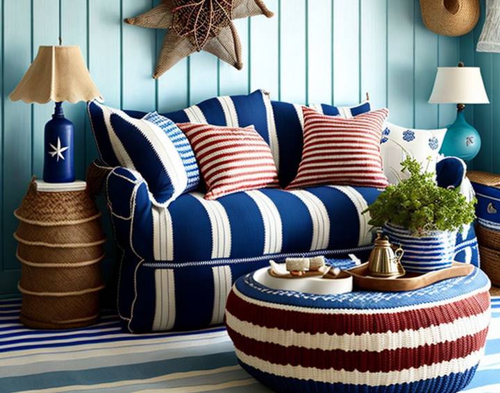 Sailor style summer house decoration 2025