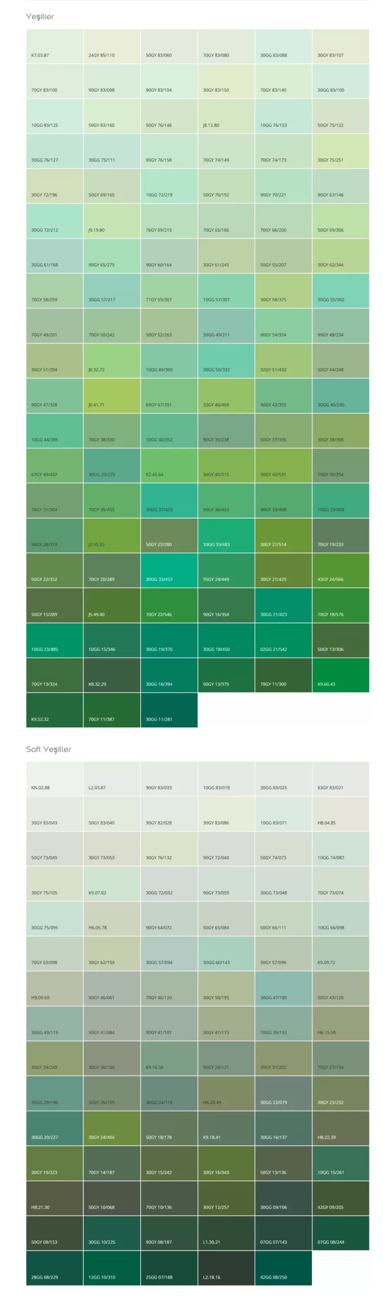 Marshall Interior Greens