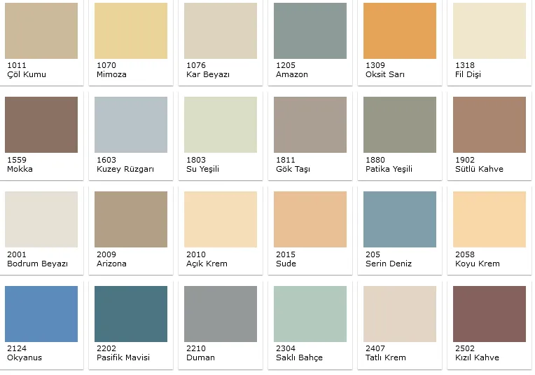 Permolite Exterior Paint Colors