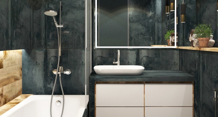 Modern and functional small bathrooms