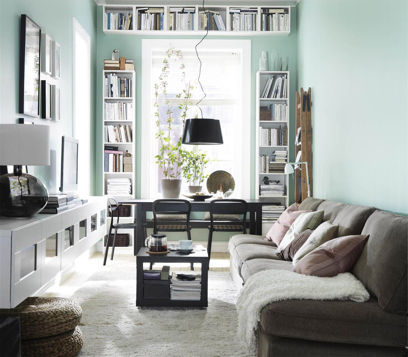 15 Solutions for a long and narrow living room: Furniture and decoration 