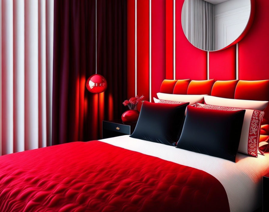 Ideas for Adding Red to Your Bedroom