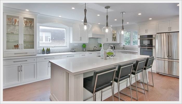 large kitchen -classic style-renovated