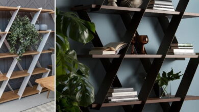 Beauty and order: 25 stylish shelves