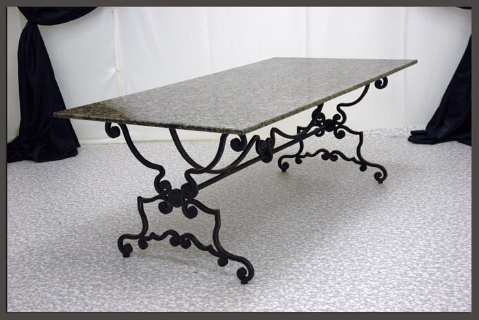 Wrought Iron Table Models (1)