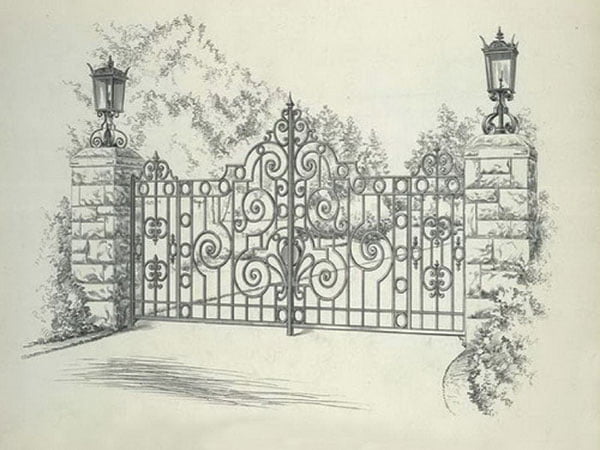 Wrought Iron Door Models (3)