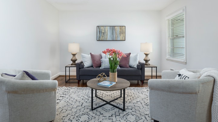 sofa and armchairs in the living room