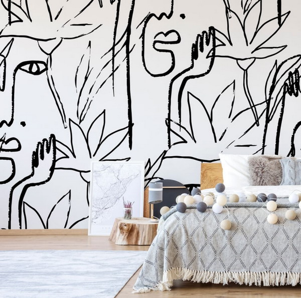 Update your walls and interiors with a trendy 2025 tapestry