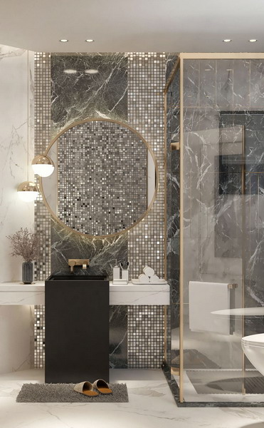 Beautiful Bathroom Tiles Design Ideas and Popular Trends