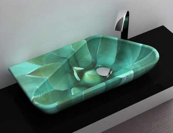 Bathroom Ceramic Tiles and Sink Models (15)