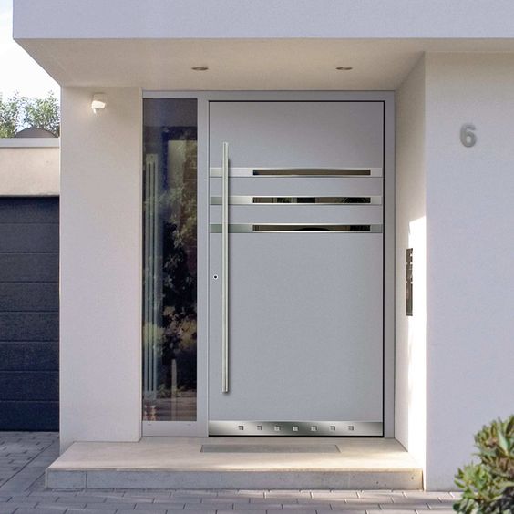 metal front doors