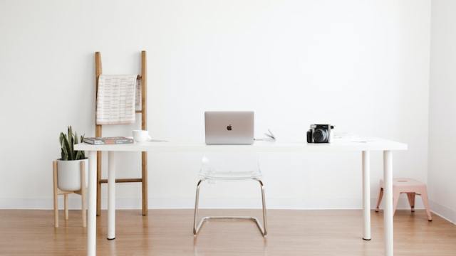 white and light wood decoration