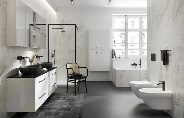 Bathroom trends for 2025: the latest in colors, tiles and accessories, and a variety of design ideas