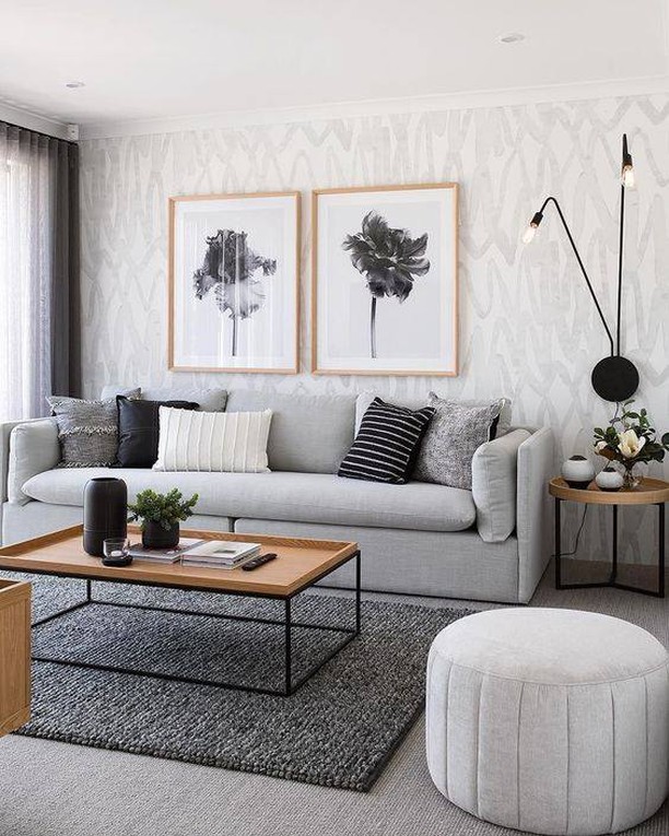 beautiful grey rooms