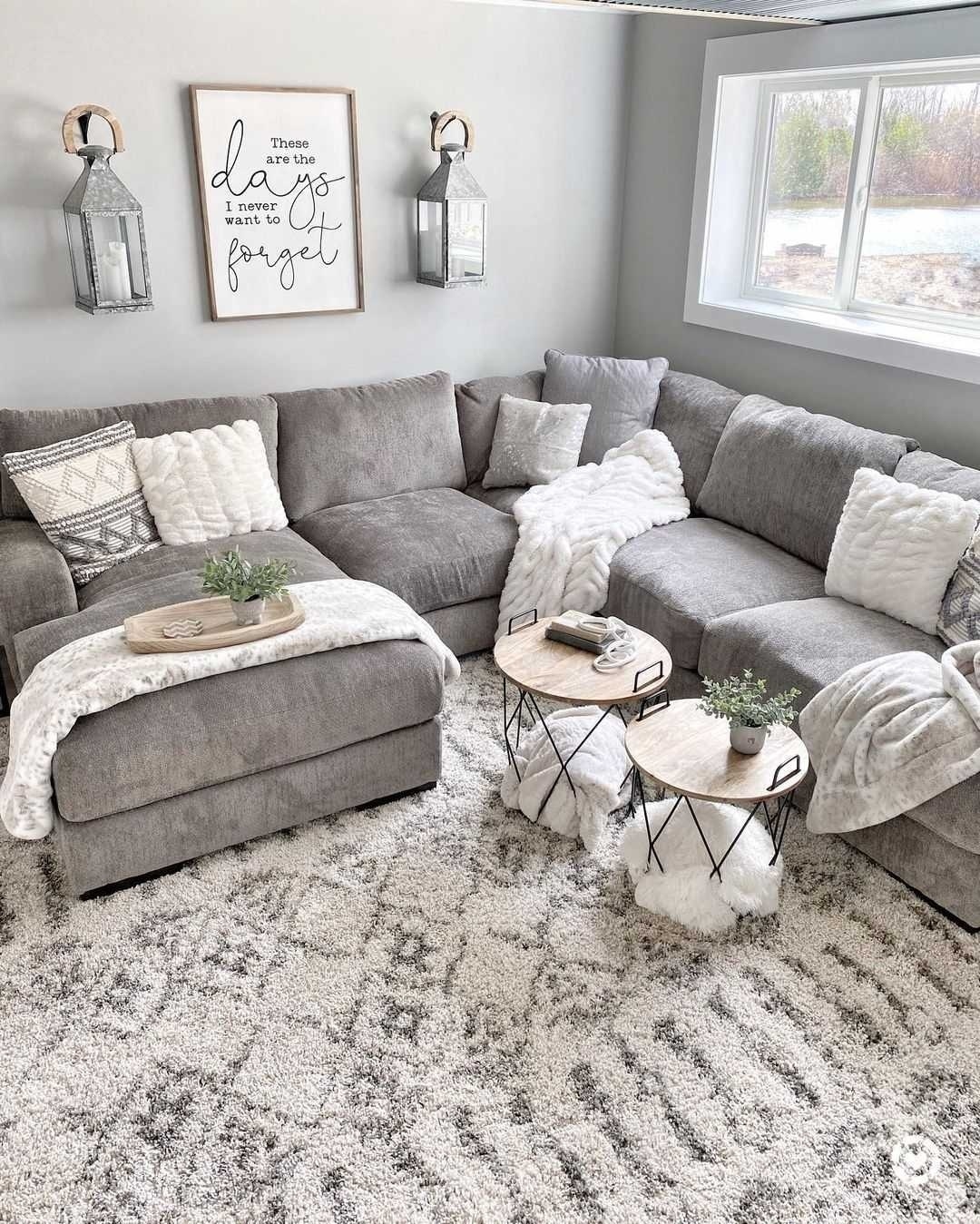 small grey living room ideas