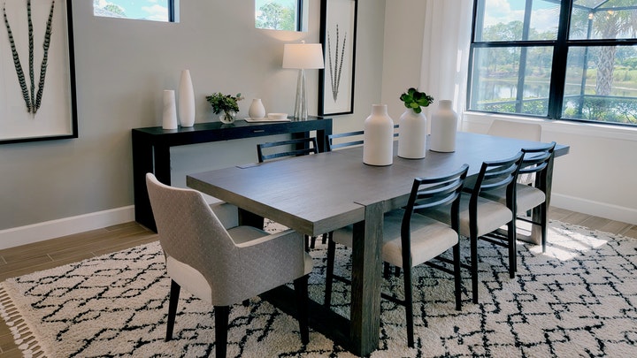 large dining table