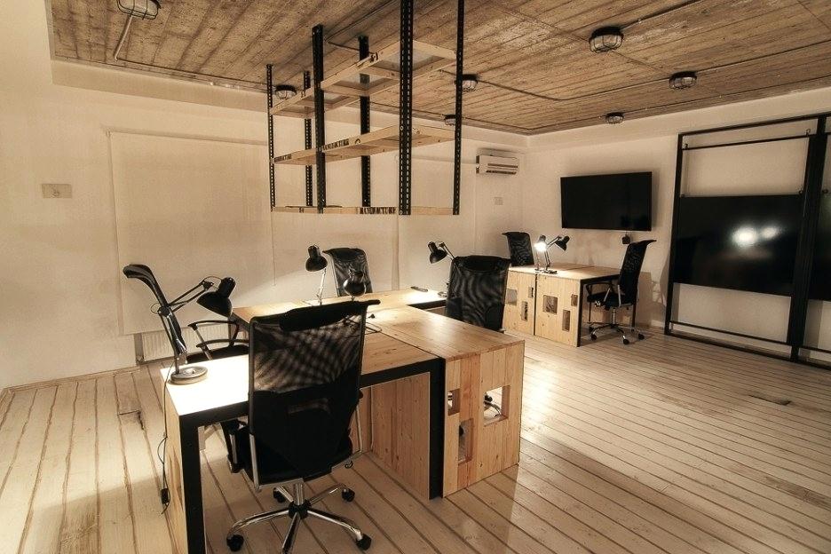 Rustic office