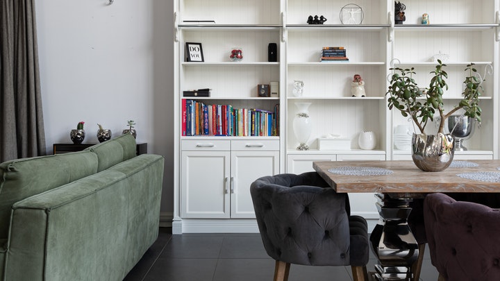 bookcase-living room