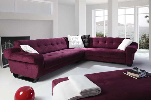 Corner sofa with bed