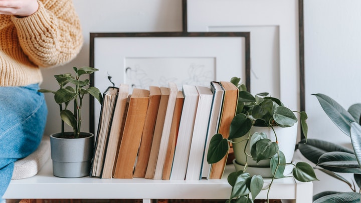 books and frames