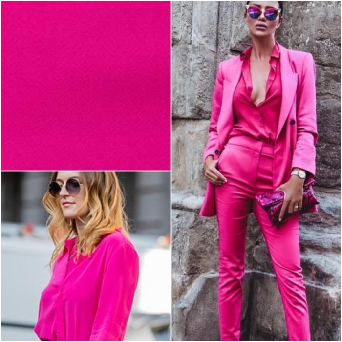 fuchsia Trendy colors winter 2025