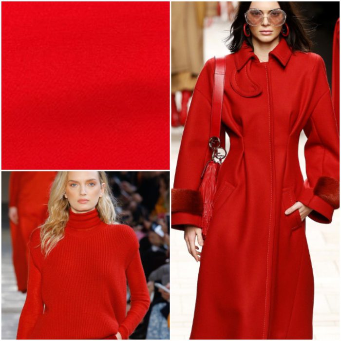 red alert Trendy colors winter 2025