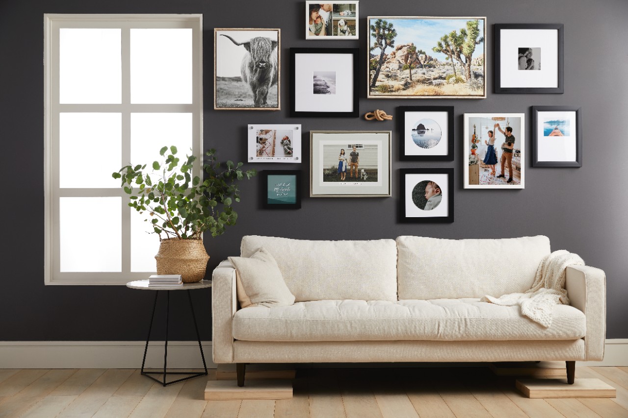 custom picture frames different styles of gallery wall