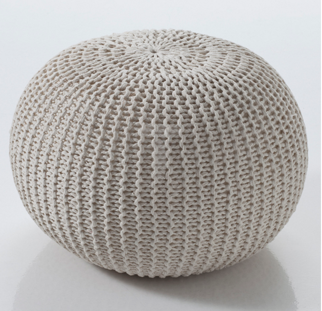 Crochet Pouf