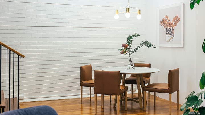 white-table-square-chairs