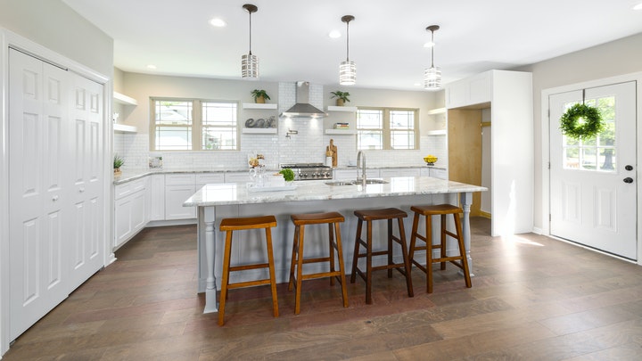 kitchen-with-several-shelves