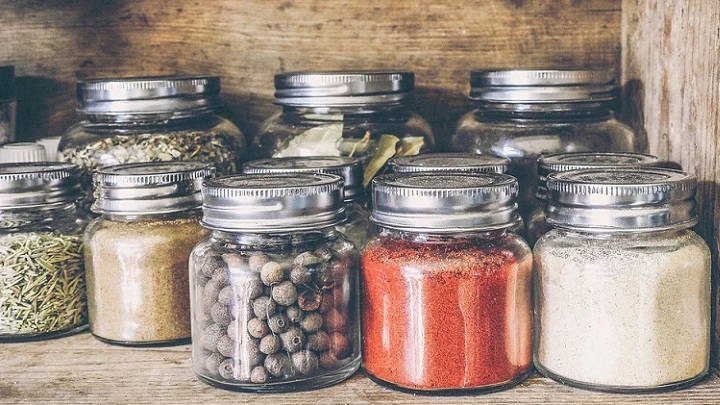 Glass jars