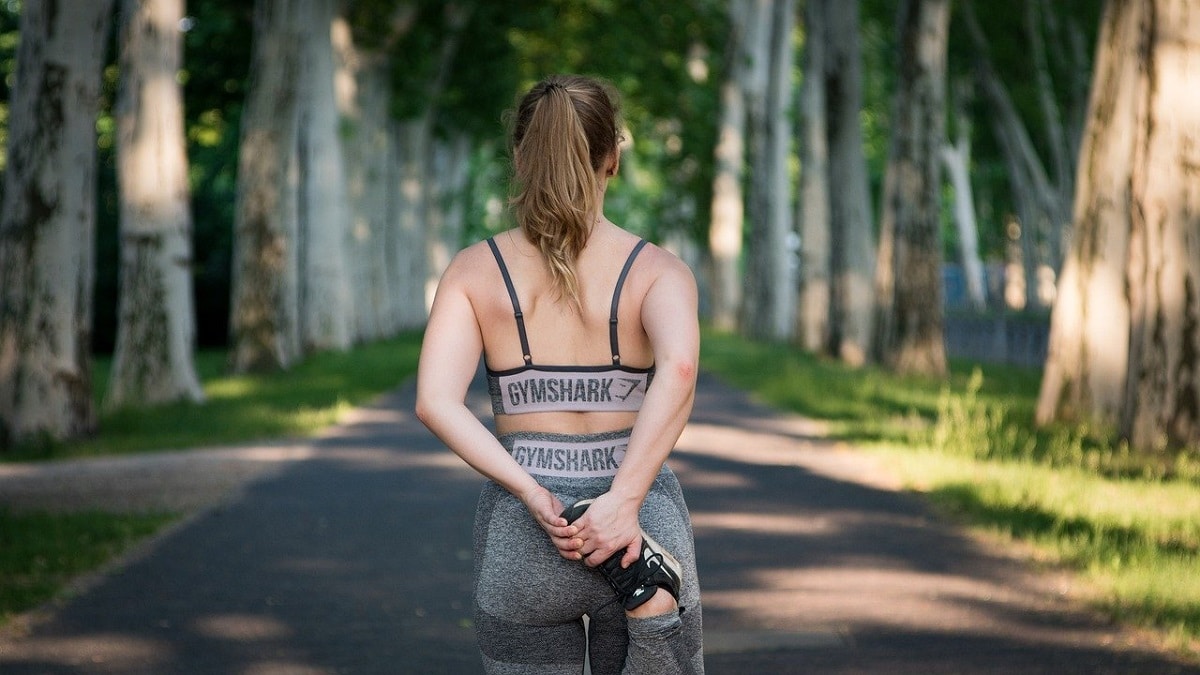 Stretching after workout