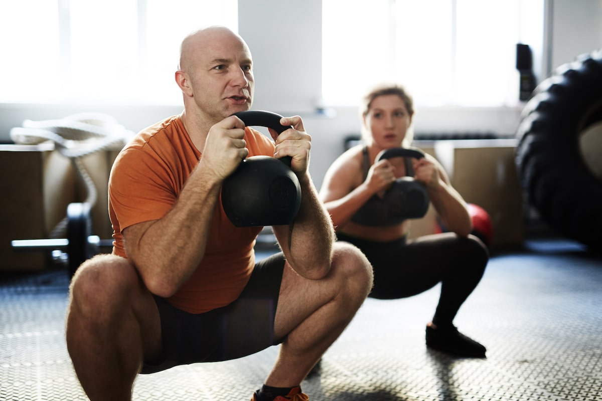 Effective kettlebell for weight loss.