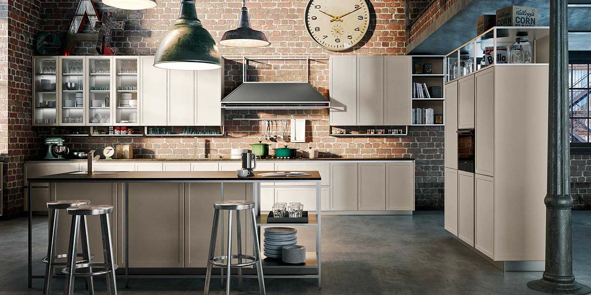 How to decorate an industrial kitchen