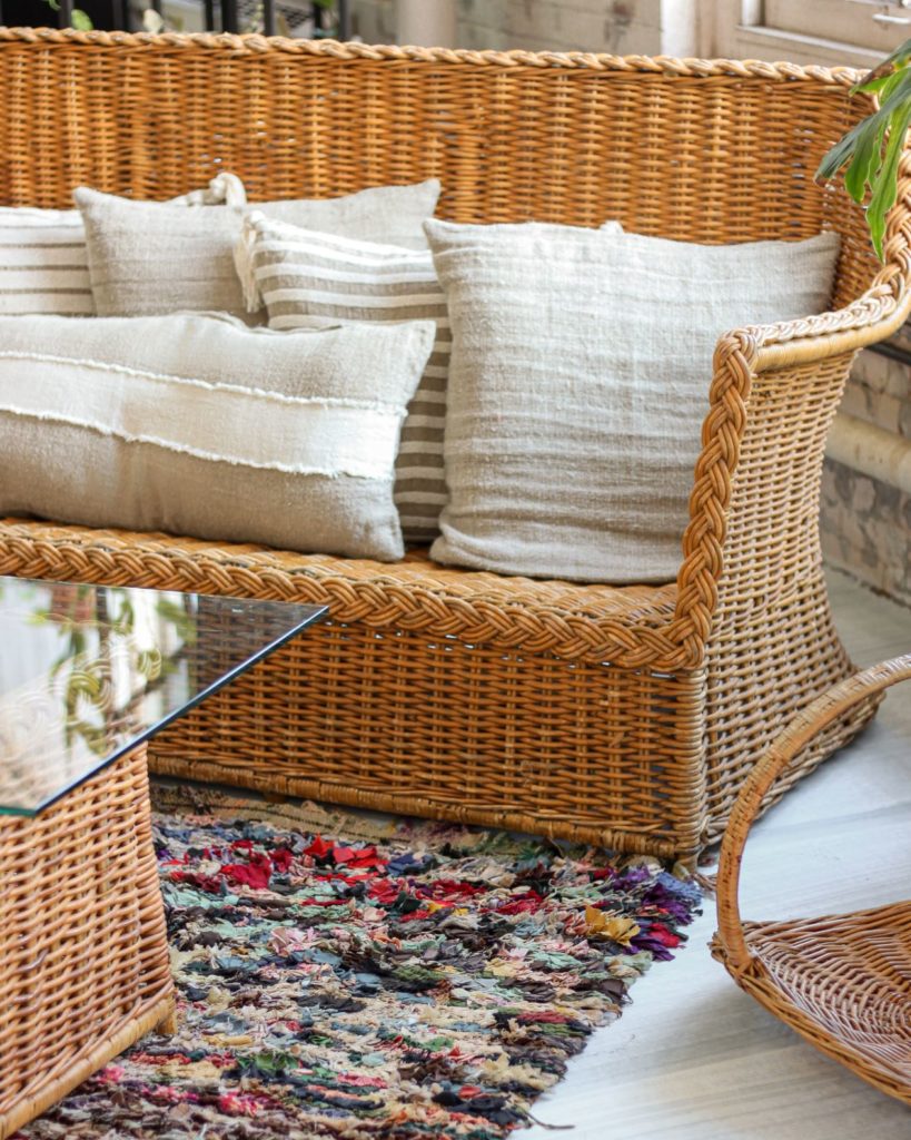 How to revitalize outdoor rattan