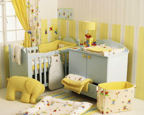 Furnishing a baby bedroom